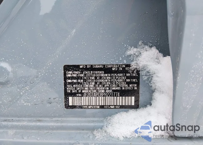 JF2GTAPC8PH221774: 44221367