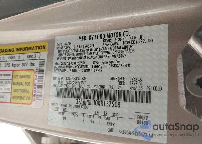 3FA6P0LU0KR157508: 44221685