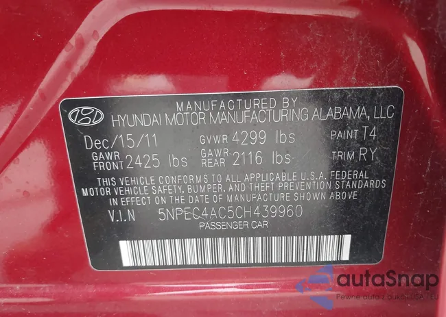 5NPEC4AC5CH439960: 44221718