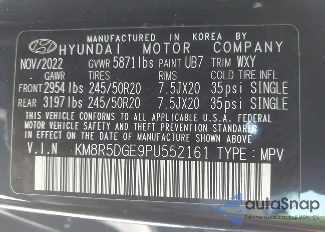 KM8R5DGE9PU552161: 44221753