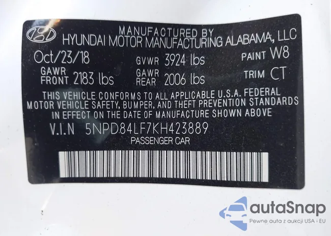 5NPD84LF7KH423889: 44221783