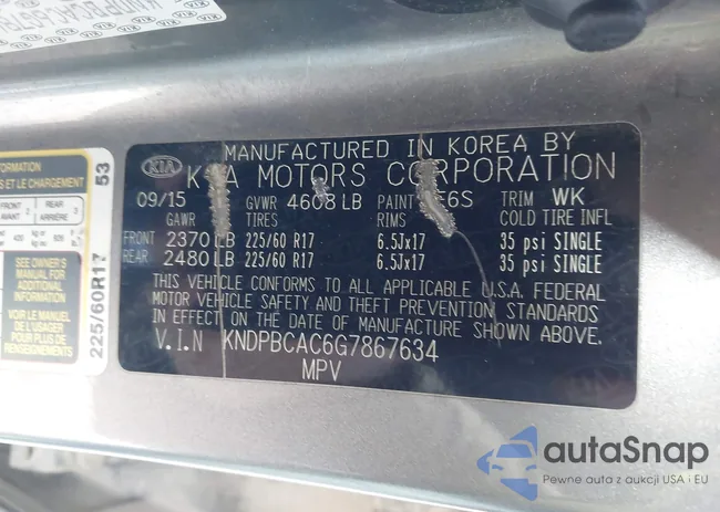 KNDPBCAC6G7867634: 44221790