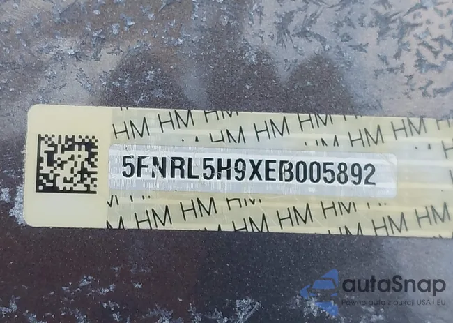 5FNRL5H9XEB005892: 44221807