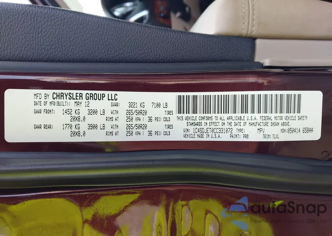 1C4SDJET0CC331072: 44221882