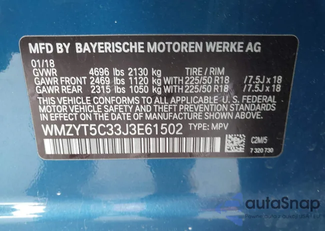 WMZYT5C33J3E61502: 44221937