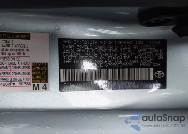 JTKDE167950025699: 44221952