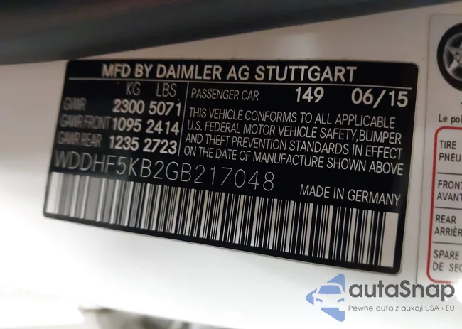 WDDHF5KB2GB217048: 44221028