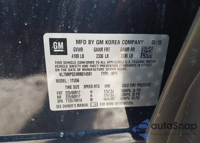 KL79MPS24MB014591: 44221081