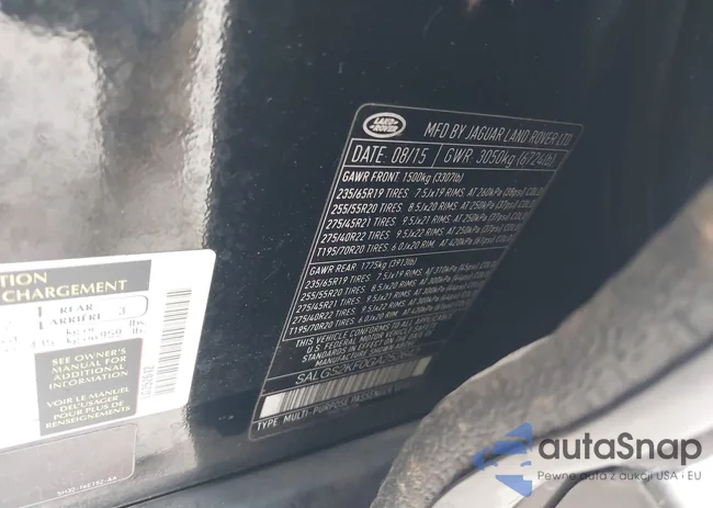 SALGS2KF0GA252642: 44221202