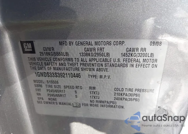 1GNDS33S392110446: 44222413