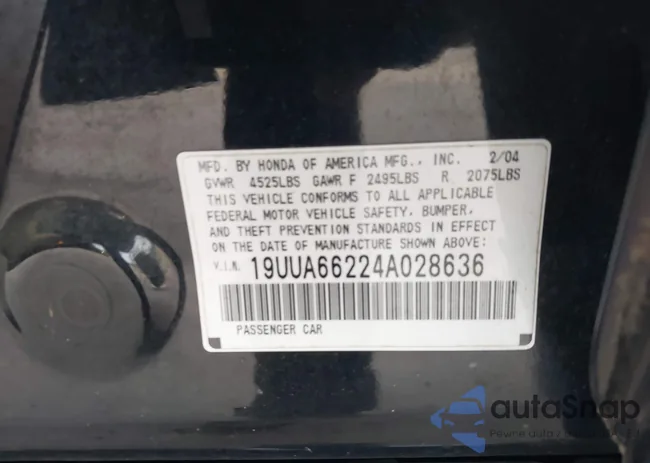 19UUA66224A028636: 44222571