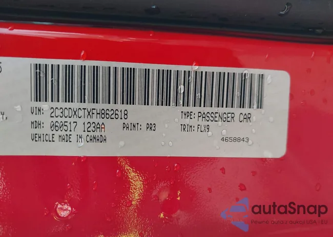 2C3CDXCTXFH862618: 44222578