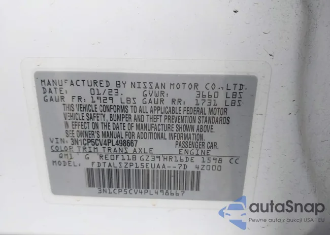 3N1CP5CV4PL498667: 44222843