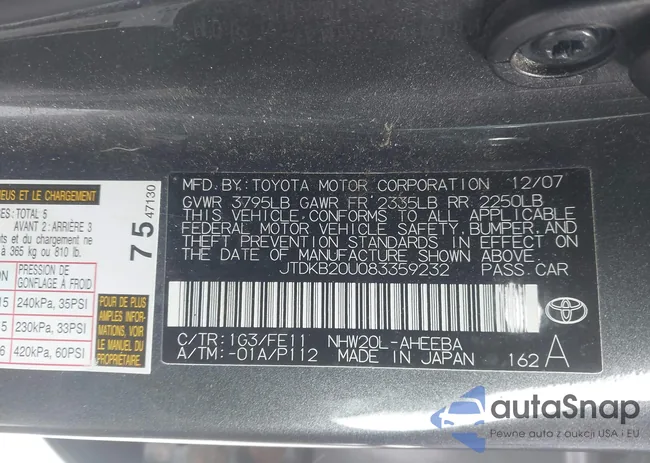 JTDKB20U083359232: 44222855