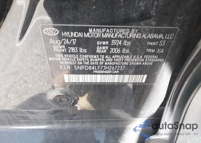 5NPD84LF7JH267237: 44222867