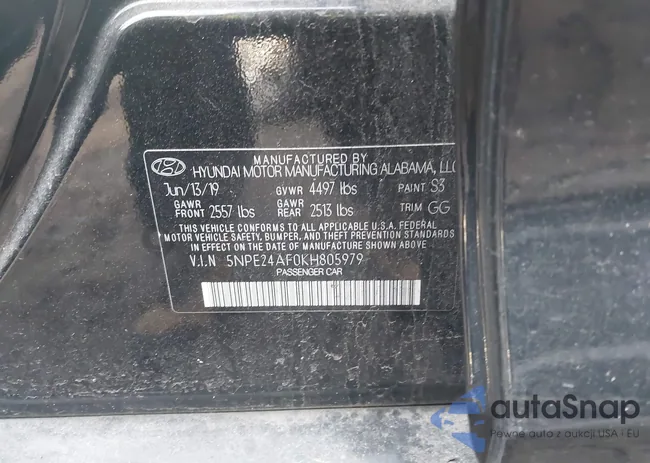 5NPE24AF0KH805979: 44222271