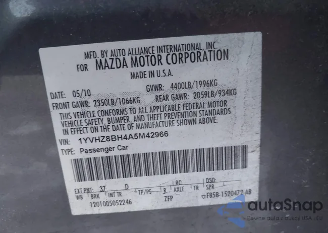 1YVHZ8BH4A5M42966: 44223414