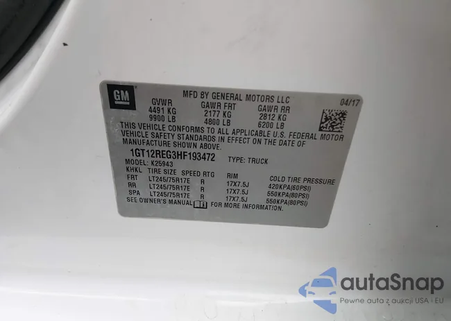 1GT12REG3HF193472: 44223451