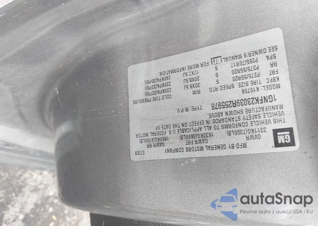 1GNFK23039R255978: 44223471