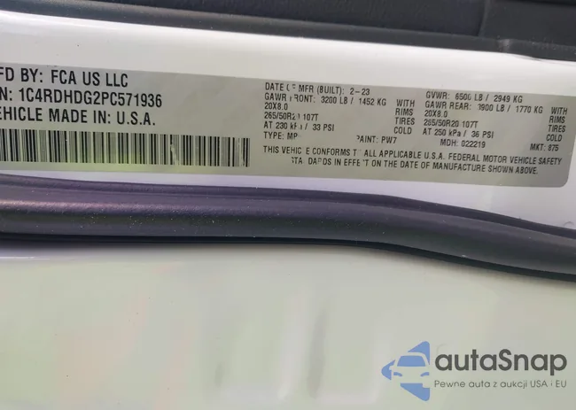 1C4RDHDG2PC571936: 44223550