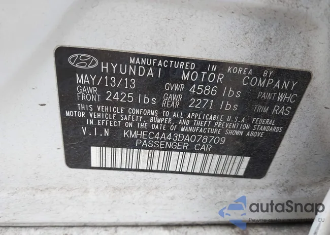 KMHEC4A43DA078709: 44223594