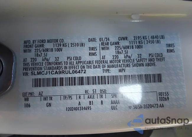 5LMCJ1CA9RUL06472: 44223610