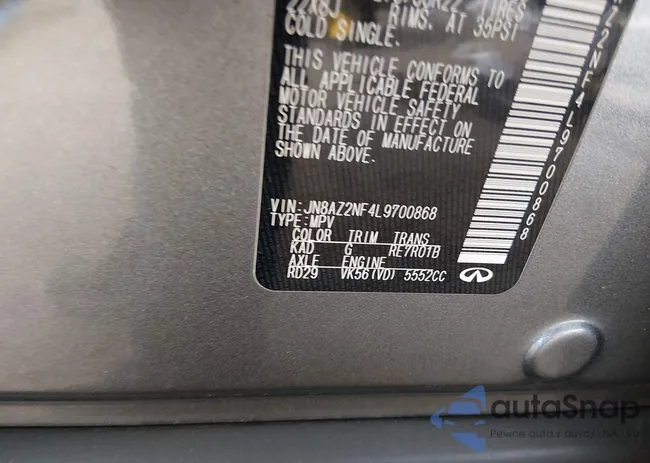 JN8AZ2NF4L9700868: 44223792