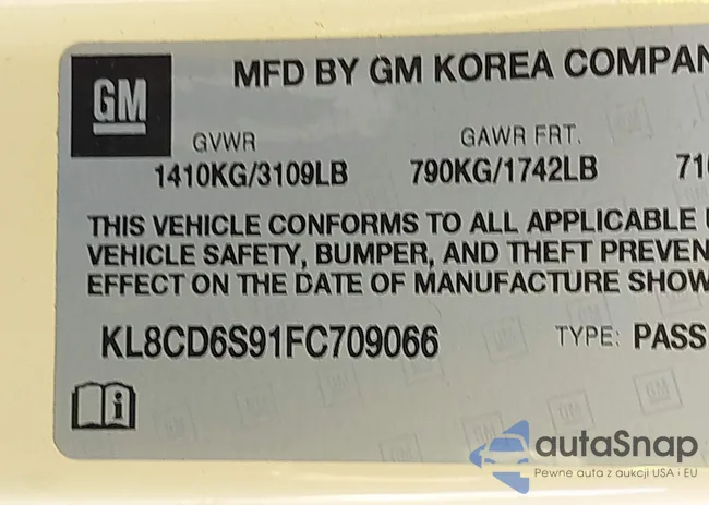 KL8CD6S91FC709066: 44223812