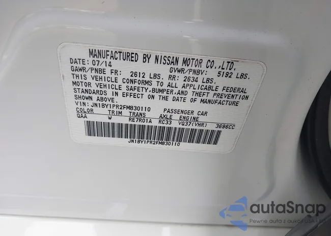 JN1BY1PR2FM830110: 44222974