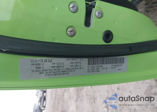 2C3CDZFJ5KH623204: 44224482