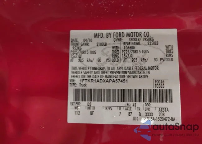 1FTKR1ADXAPA57451: 44224573