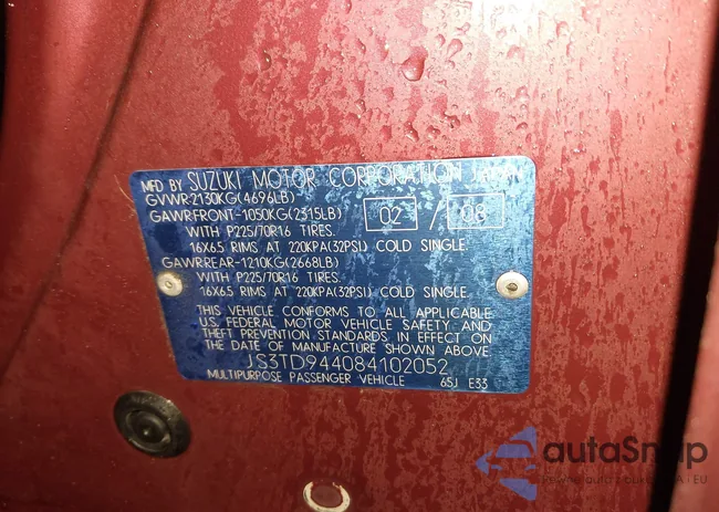 JS3TD944084102052: 44224576