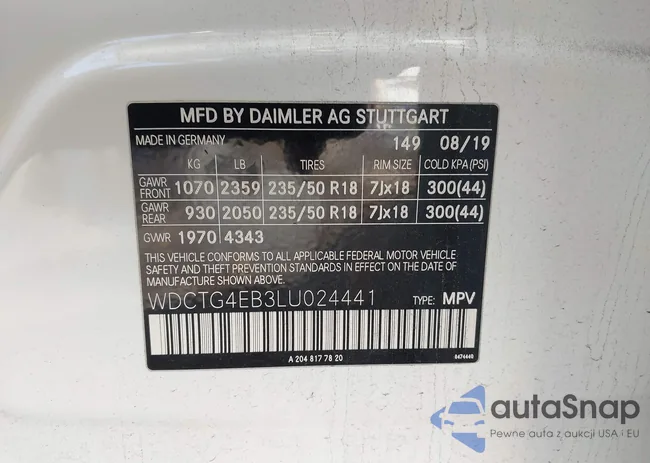 WDCTG4EB3LU024441: 44224644