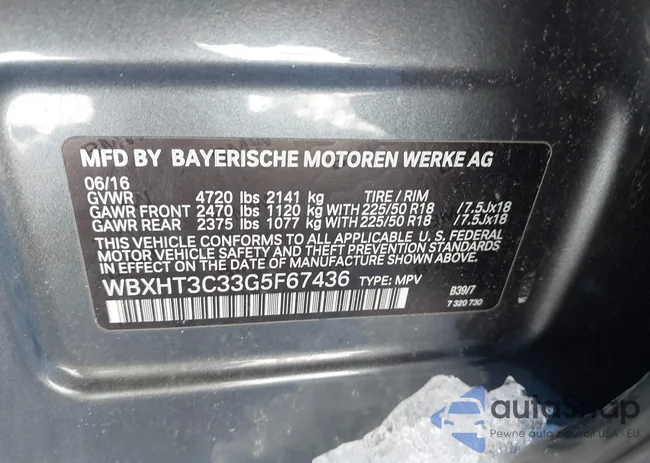 WBXHT3C33G5F67436: 44224129