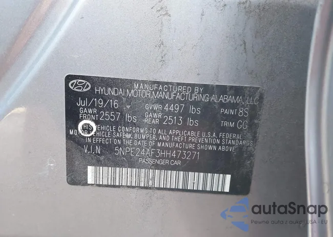 5NPE24AF3HH473271: 44224140