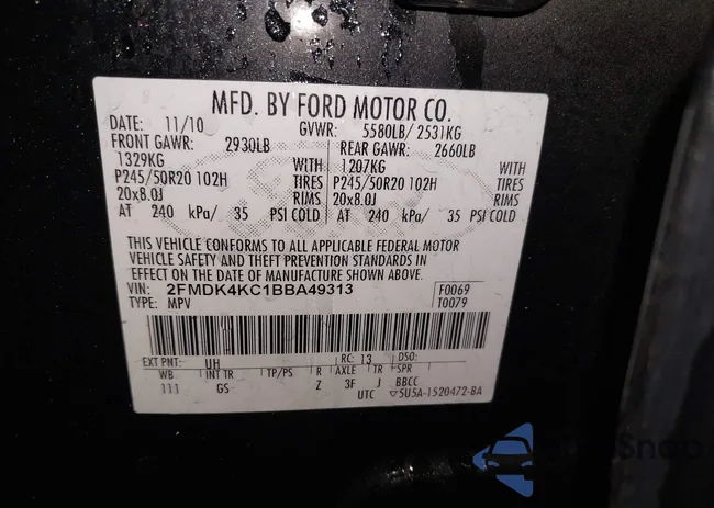 2FMDK4KC1BBA49313: 44224243