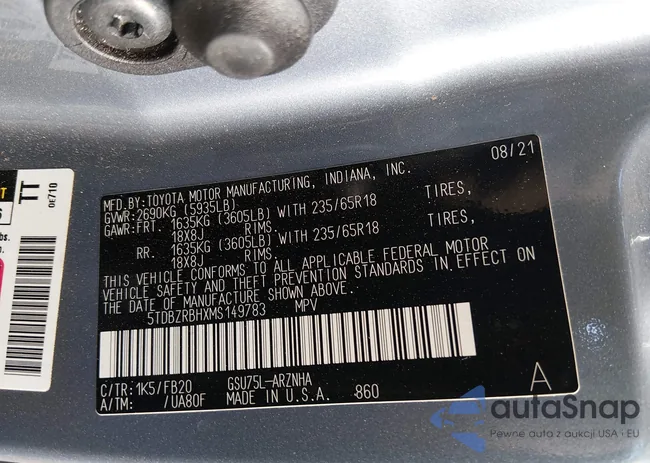 5TDBZRBHXMS149783: 44224340