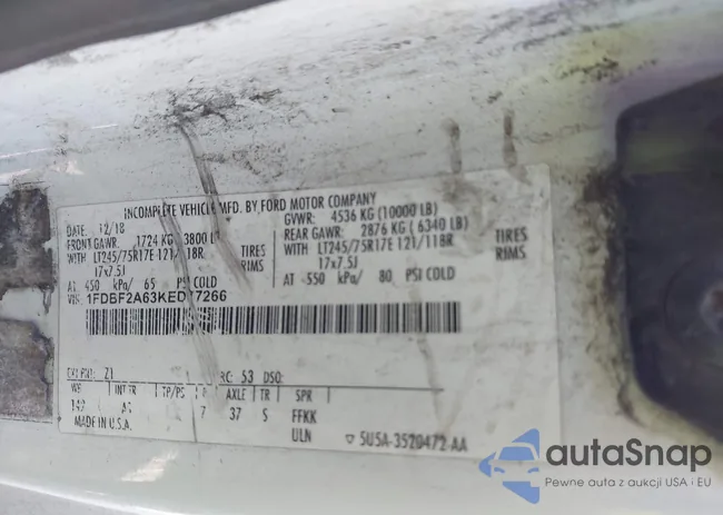 1FDBF2A63KED77266: 44225376