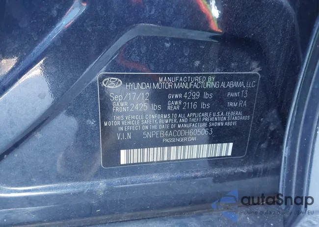 5NPEB4AC0DH605063: 44225578