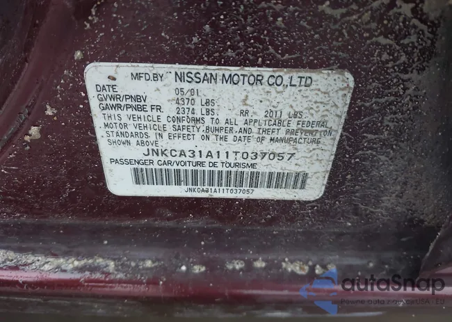 JNKCA31A11T037057: 44225598