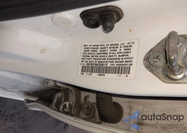 19XFB2F58EE204112: 44225909