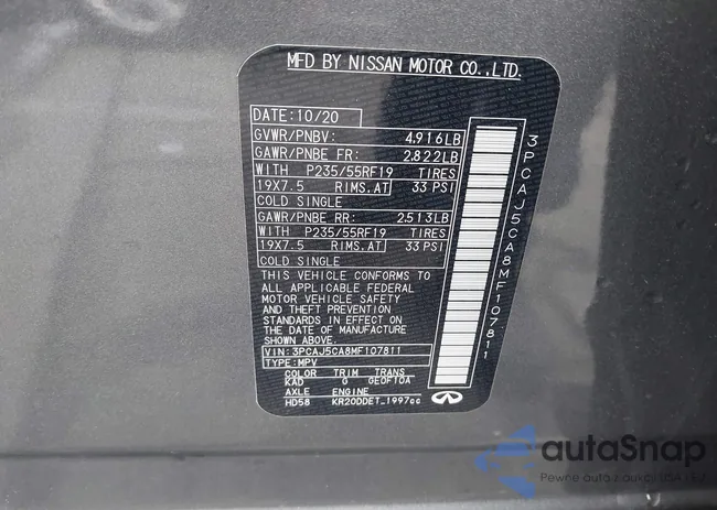 3PCAJ5CA8MF107811: 44226377