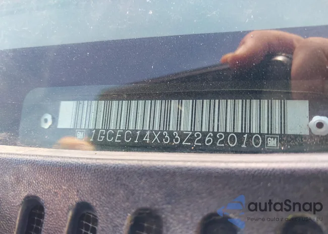 1GCEC14X33Z262010: 44226577