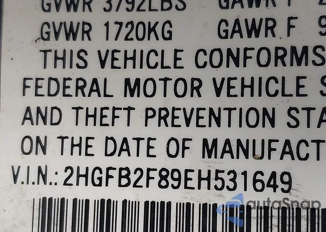 2HGFB2F89EH531649: 44226684