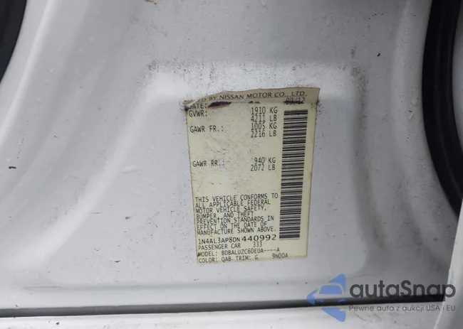 1N4AL3AP8D9440992: 44226728