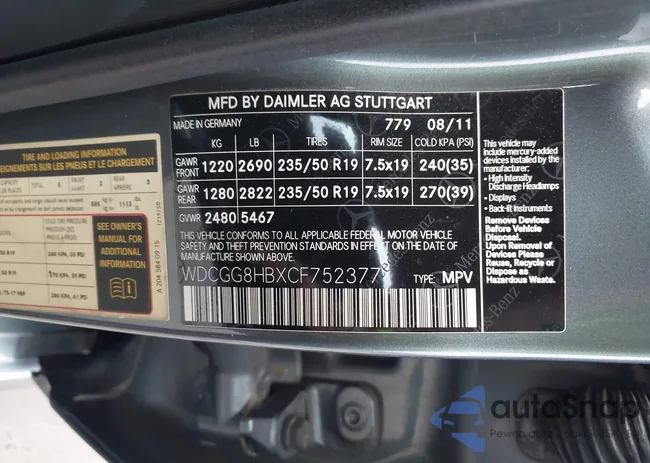 WDCGG8HBXCF752377: 44226742