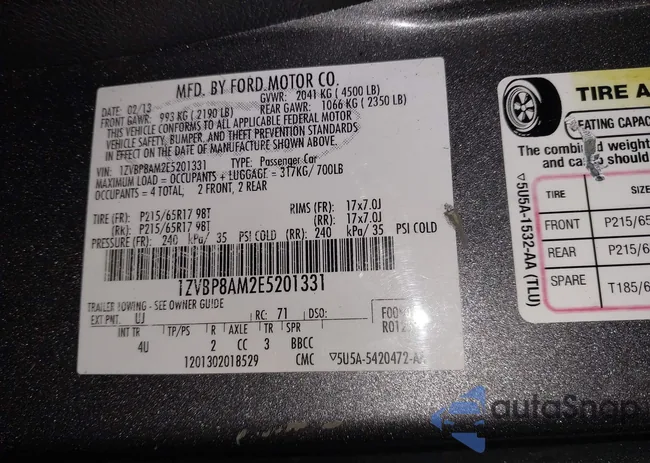 1ZVBP8AM2E5201331: 44226100