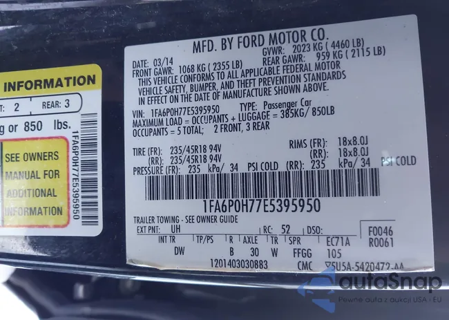 1FA6P0H77E5395950: 44226201