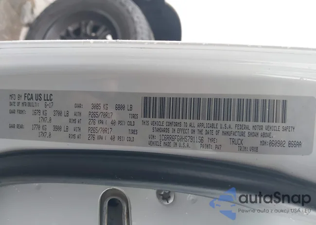 1C6RR6FG0HS791156: 44226341