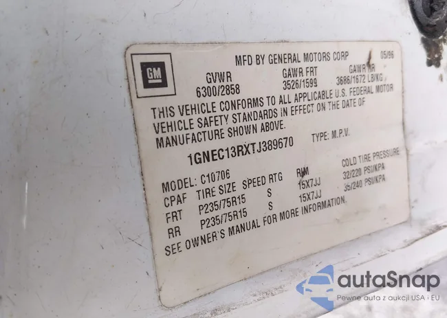 2GCEC19R5W1219361: 44227416